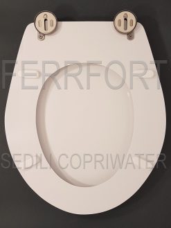 TOILET SEAT QUARZO DOLOMITE WHITE