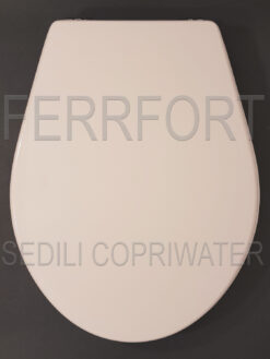 TOILET SEAT QUARZO DOLOMITE WHITE