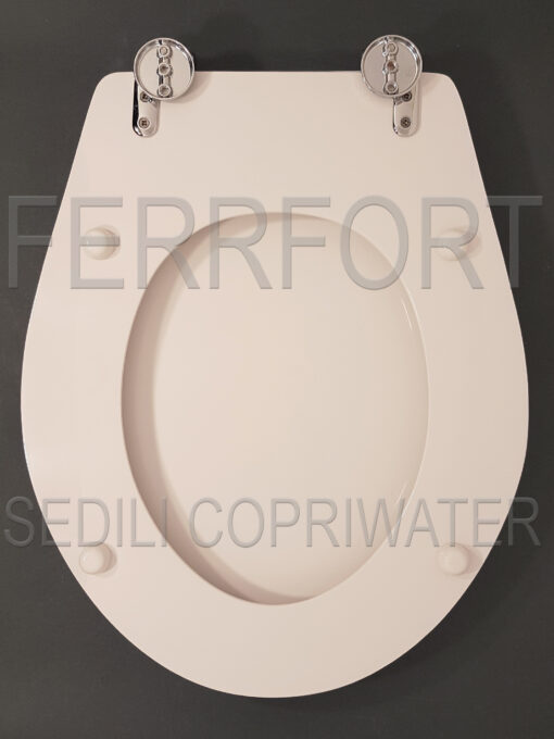 TOILET SEAT QUARZO DOLOMITE WHITE