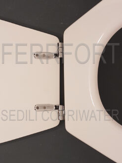 TOILET SEAT QUARZO DOLOMITE WHITE