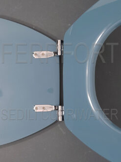 SEDILE COPRIWATER PIEMONTESINA POZZI GINORI BLU ARALDICO