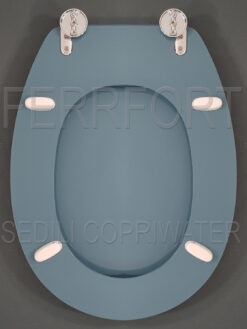 SEDILE COPRIWATER PIEMONTESINA POZZI GINORI BLU ARALDICO