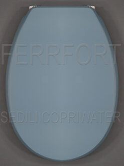 TOILET SEAT PIEMONTESINA POZZI GINORI HERALDIC BLUE