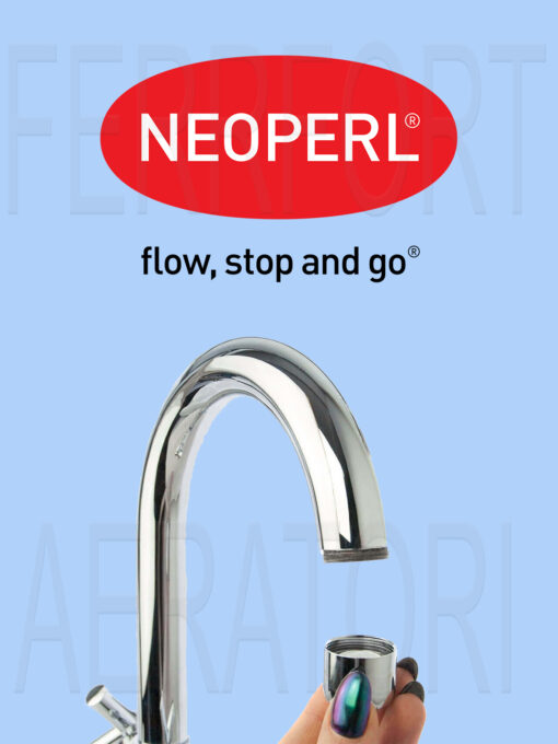 ANTI-LIMESCALE AERATOR NEOPERL FEMALE CASCADE SLC M22X1