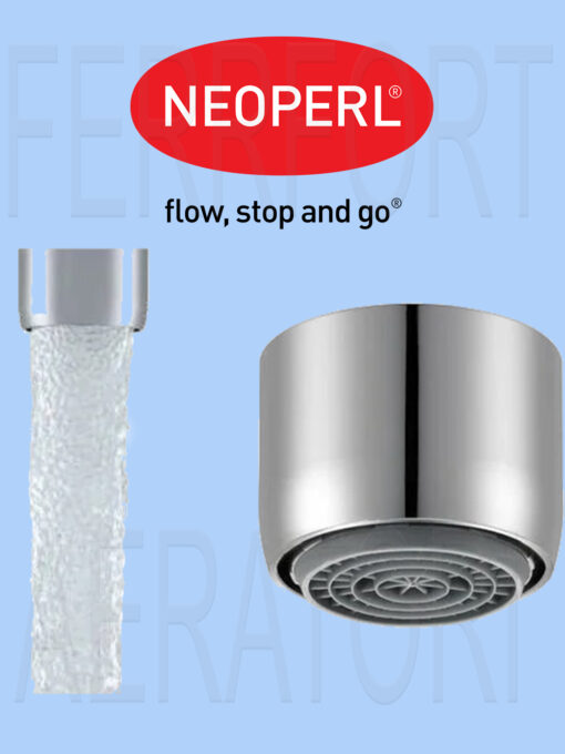 ANTI-LIMESCALE AERATOR NEOPERL FEMALE CASCADE SLC M22X1