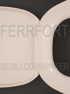 SEDILE COPRIWATER TERMOINDURENTE DUROPLAST CONNECT IDEAL STANDARD CERNIERE SOFT CLOSE BIANCO