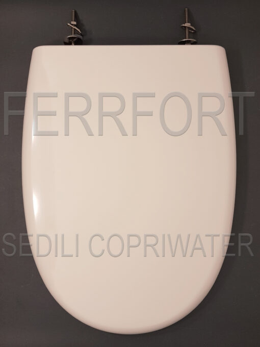 TOILET SEAT LOFT MAXI HIDRA THERMOSETTING DUROPLAST WHITE