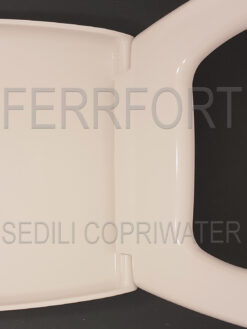 TOILET SEAT LOFT MAXI HIDRA THERMOSETTING DUROPLAST WHITE