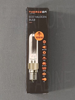 LAMPADINA ALOGENA TUBOLARE 105W E14 230V