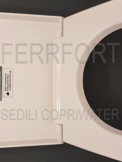 SEDILE COPRIWATER TERMOINDURENTE DUROPLAST STONE 45 GLOBO BIANCO