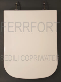 TOILET SEAT STONE 53-56 GLOBO THERMOSETTING DUROPLAST WHITE