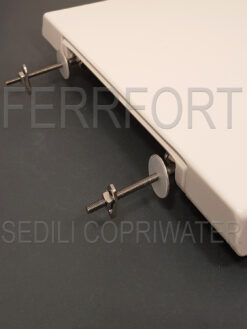 SEDILE COPRIWATER TERMOINDURENTE DUROPLAST STONE 53-56 GLOBO BIANCO