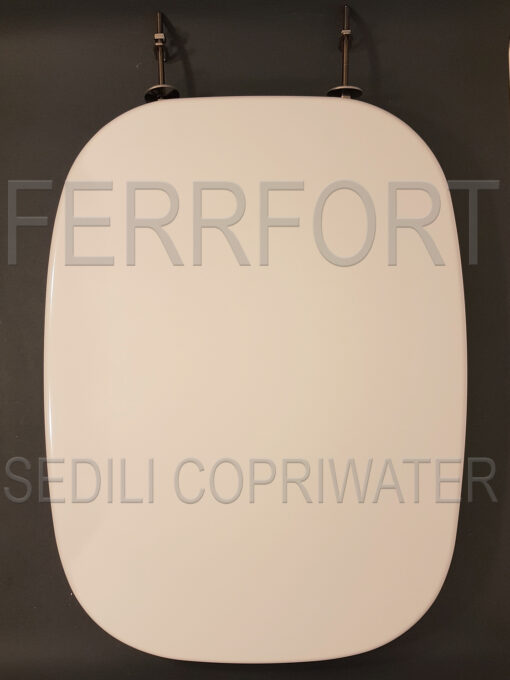 TOILET SEAT DIAL HIDRA THERMOSETTING DUROPLAST WHITE