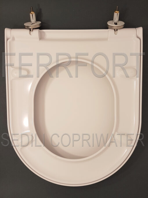 TOILET SEAT ONE AXA THERMOSETTING DUROPLAST WHITE