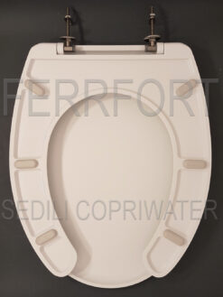 TOILET SEAT FOR DISABLED PEOPLE FOR INCEA IN THERMOSETTING DUROPLAST TD31 WHITE