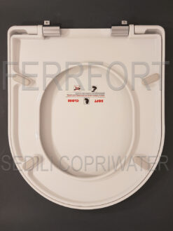 SEDILE COPRIWATER TERMOINDURENTE DUROPLAST LINK FLAMINIA SOFT CLOSE BIANCO
