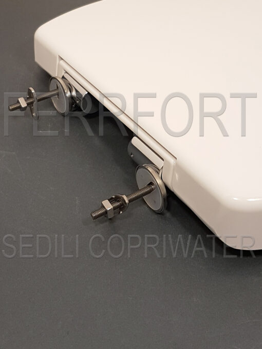 TOILET SEAT M2 55 GALASSIA SOFT CLOSE THERMOSETTING DUROPLAST WHITE