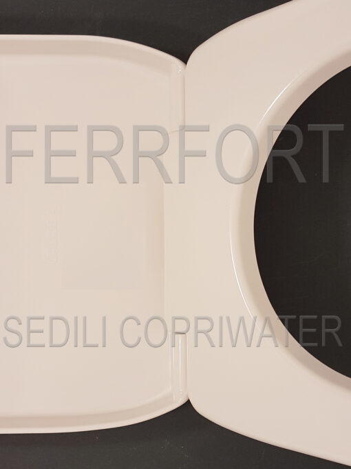TOILET SEAT M2 55 GALASSIA SOFT CLOSE THERMOSETTING DUROPLAST WHITE
