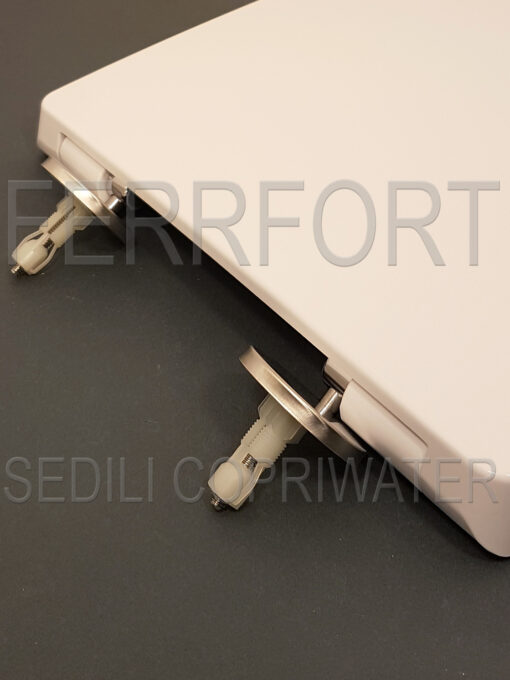 SEDILE COPRIWATER TERMOINDURENTE DUROPLAST 4 ALL GLOBO CERNIERE SOFT CLOSE BIANCO
