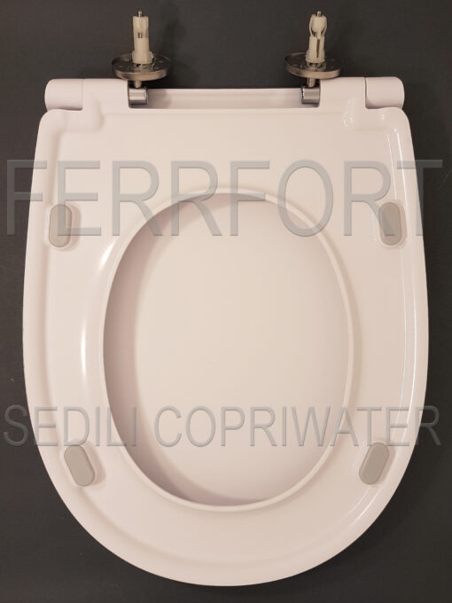 SEDILE COPRIWATER TERMOINDURENTE DUROPLAST 4 ALL GLOBO CERNIERE SOFT CLOSE BIANCO
