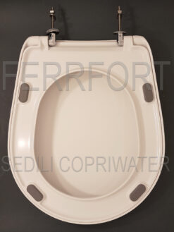 SEDILE COPRIWATER TERMOINDURENTE DUROPLAST NORMAL 52 AXA CERNIERE SOFT CLOSE BIANCO