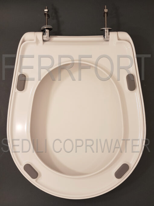 SEDILE COPRIWATER TERMOINDURENTE DUROPLAST NORMAL 52 AXA CERNIERE SOFT CLOSE BIANCO