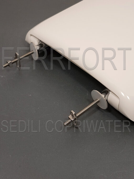 SEDILE COPRIWATER TERMOINDURENTE DUROPLAST NORMAL 52 AXA CERNIERE SOFT CLOSE BIANCO