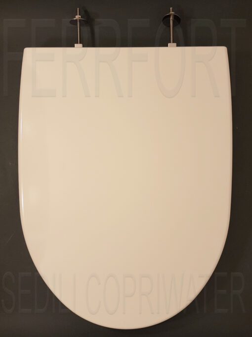 SEDILE COPRIWATER TERMOINDURENTE DUROPLAST BULL ESEDRA CERNIERE SOFT CLOSE BIANCO