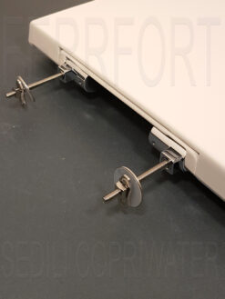 SEDILE COPRIWATER TERMOINDURENTE DUROPLAST BULL ESEDRA CERNIERE SOFT CLOSE BIANCO
