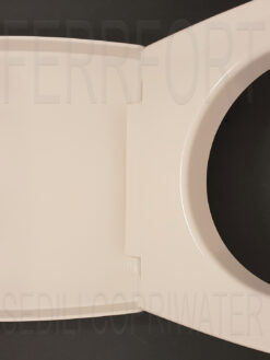 SEDILE COPRIWATER TERMOINDURENTE DUROPLAST BULL ESEDRA CERNIERE SOFT CLOSE BIANCO