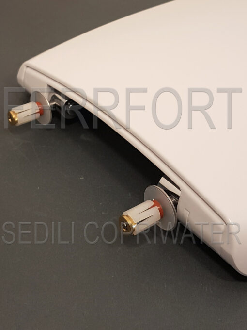 SEDILE COPRIWATER TERMOINDURENTE DUROPLAST QUINTA POZZI GINORI SOFT CLOSE BIANCO