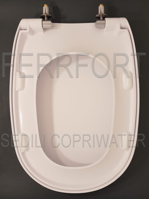 SEDILE COPRIWATER TERMOINDURENTE DUROPLAST EASY 2 POZZI GINORI SOFT CLOSE BIANCO
