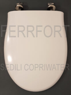 TOILET SEAT SANREMO IDEAL STANDARD SOFT CLOSE HINGES WHITE