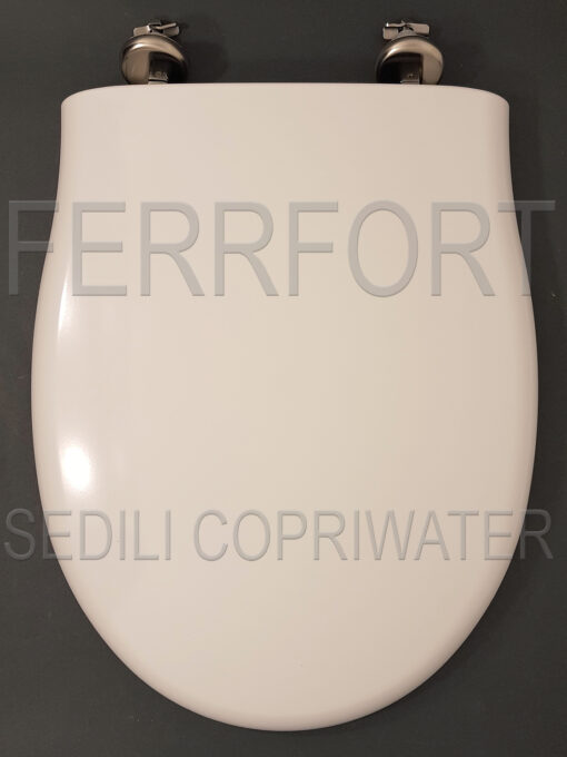 SEDILE COPRIWATER TERMOINDURENTE DUROPLAST SANREMO CERNIERE SOFT CLOSE IDEAL STANDARD BIANCO