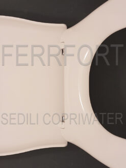 SEDILE COPRIWATER TERMOINDURENTE DUROPLAST SANREMO CERNIERE SOFT CLOSE IDEAL STANDARD BIANCO