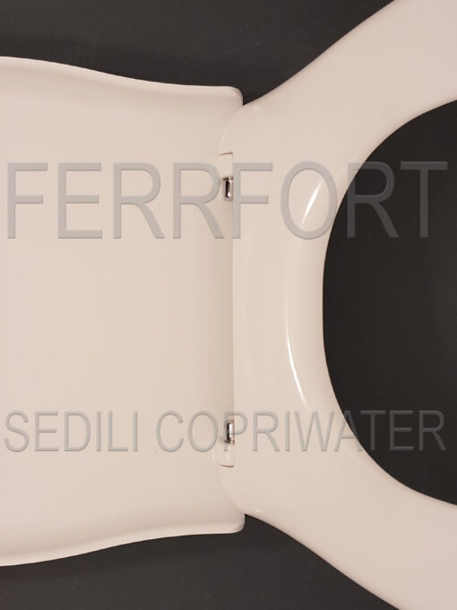 SEDILE COPRIWATER TERMOINDURENTE DUROPLAST SANREMO CERNIERE SOFT CLOSE IDEAL STANDARD BIANCO