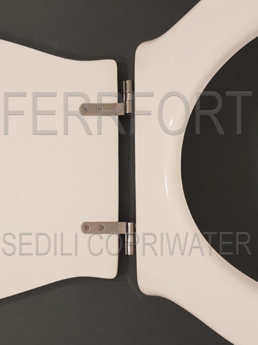 Sedile Copriwater Rossari Ponte Giulio Bianco - immagine 4