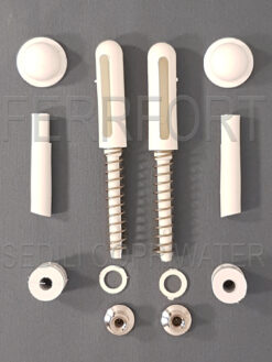TOILET SEAT HINGES FOR THERMOSETTING CARENA CIDNEO T9