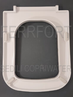 TOILET SEAT STONE 53-56 GLOBO ONLY RING WHITE