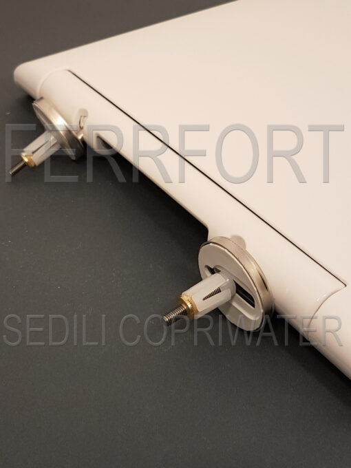 SEDILE COPRIWATER ESEDRA VECCHIO IDEAL STANDARD CERNIERE SOFT CLOSE TERMOINDURENTE DUROPLAST BIANCO