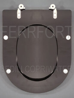 SEDILE COPRIWATER QUADRARCO DOLOMITE NERO