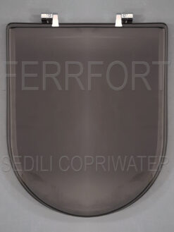 SEDILE COPRIWATER QUADRARCO DOLOMITE NERO