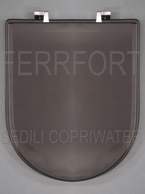 SEDILE COPRIWATER QUADRARCO DOLOMITE NERO