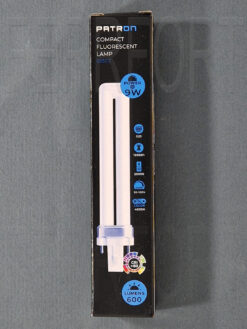 LAMPADINA A BASSO CONSUMO PATRON DULUX S 9W/840 4000K 600 LUMEN 2PIN G23 OSRDS9840