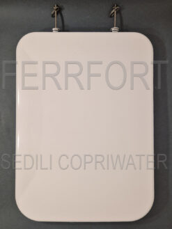 SEDILE COPRIWATER NOVECENTO POZZI GINORI CERNIERE SOFT CLOSE IN TERMOINDURENTE DUROPLAST BIANCO GQ699