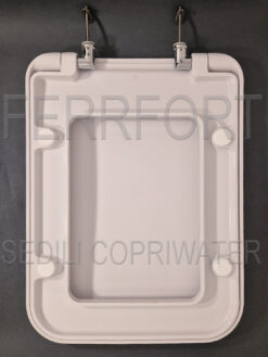 SEDILE COPRIWATER NOVECENTO POZZI GINORI CERNIERE SOFT CLOSE IN TERMOINDURENTE DUROPLAST BIANCO GQ699