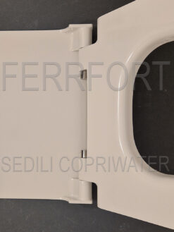 TOILET SEAT METROPOLITAN RAK THERMOSETTING DUROPLAST WHITE GQ659